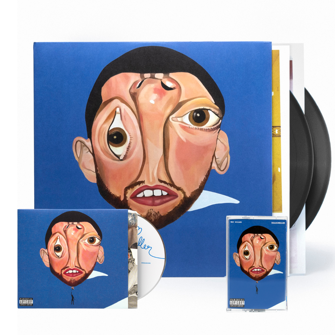 Mac Miller Balloonerism Bundle (Vinyl 2xLP+CD+Tape)