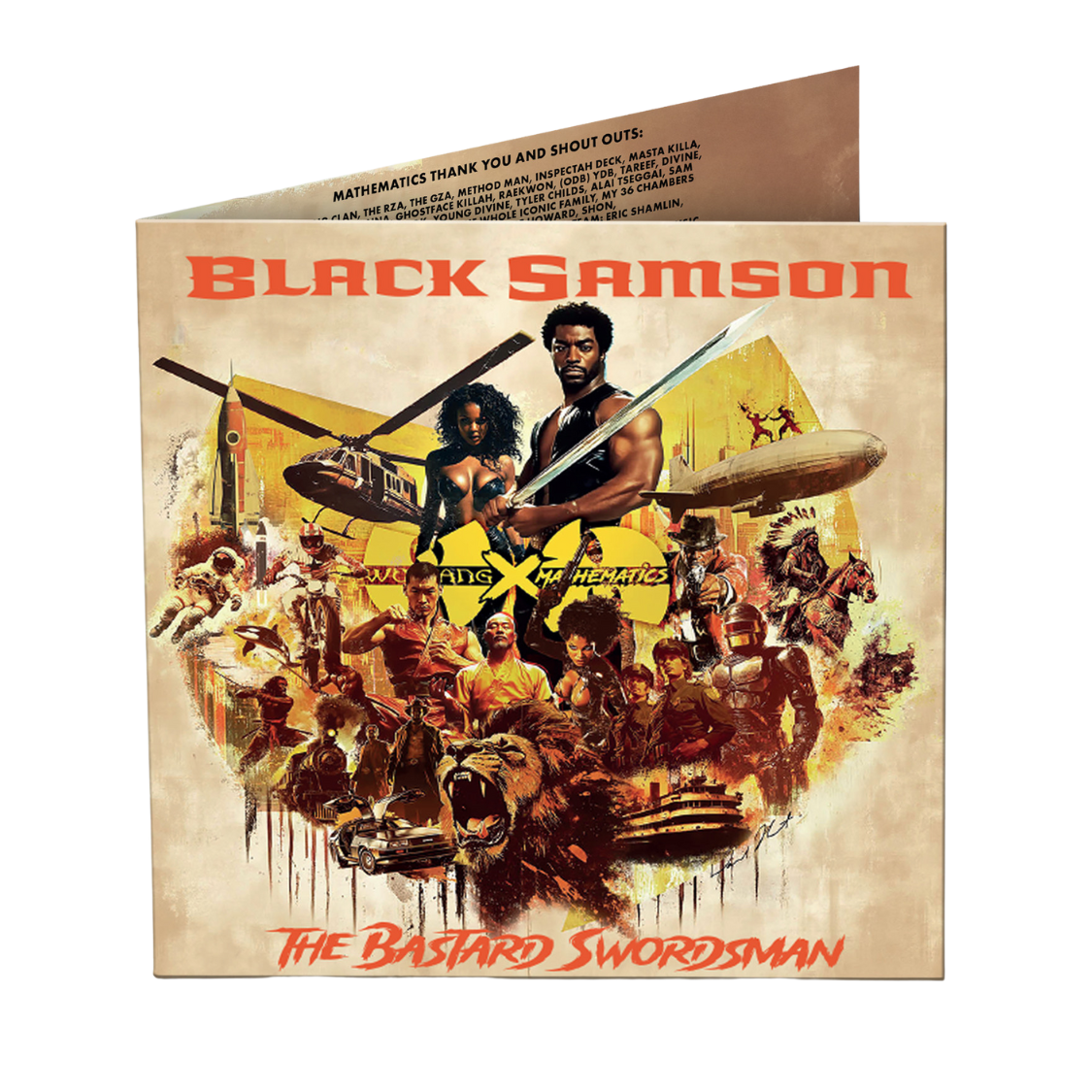 Wu-Tang x Mathematics - Black Samson: The Bastard Swordsman (2XCD) Wu-Tang x Mathematics - Black Samson: The Bastard Swordsman (2XCD)