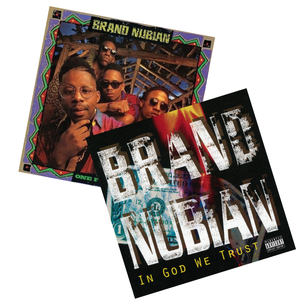 Brand Nubian 1st u0026 2nd Albums (4xLP+2x7 Bundle)