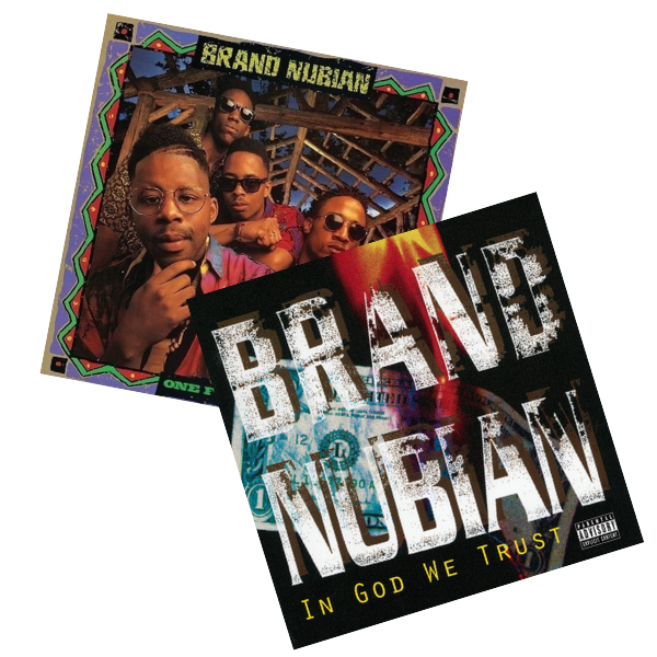 Brand Nubian 1st & 2nd Albums (4xLP+2x7