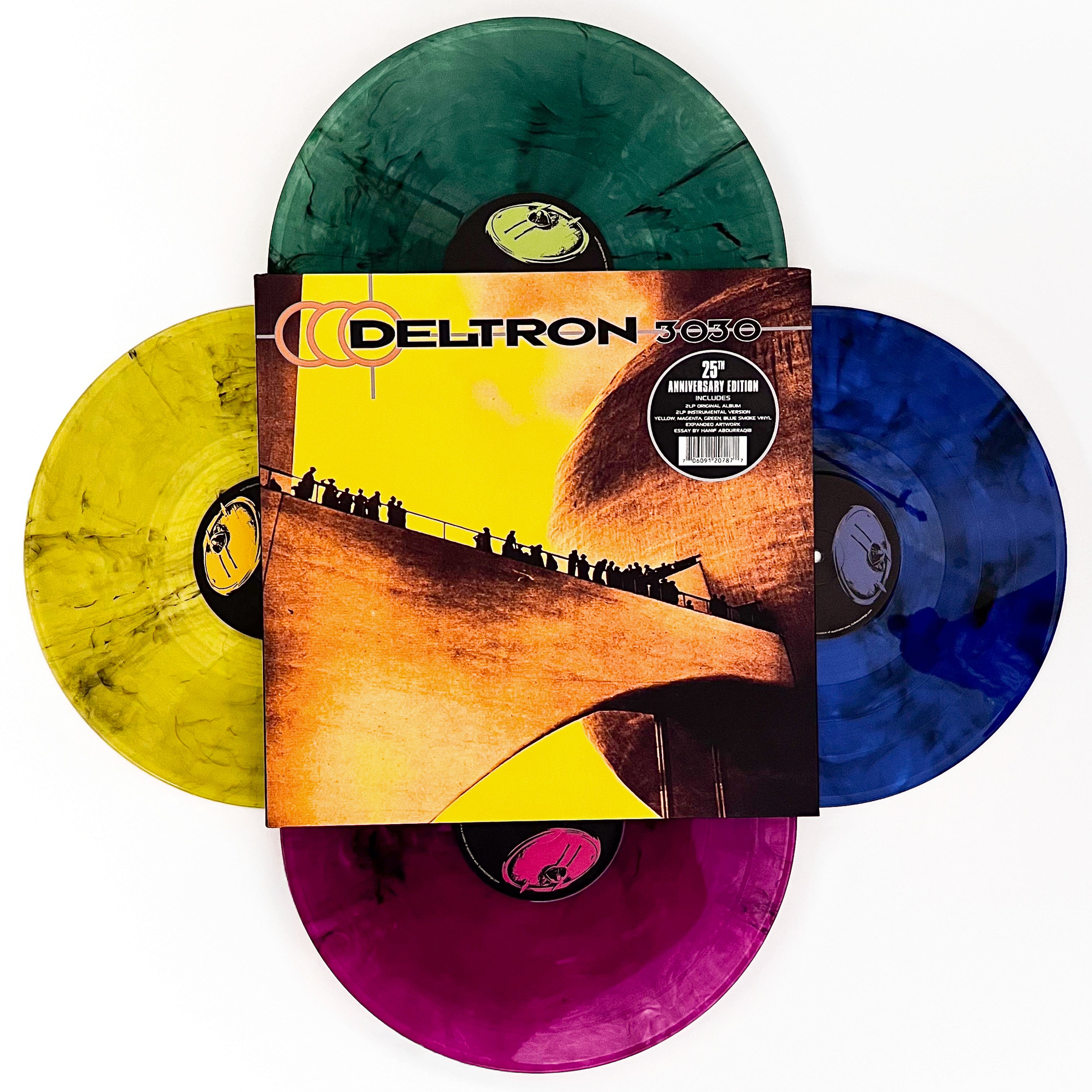 Deltron 3030 25th Anniversary Vinyl Box Set (Colored 4xLP + Book)