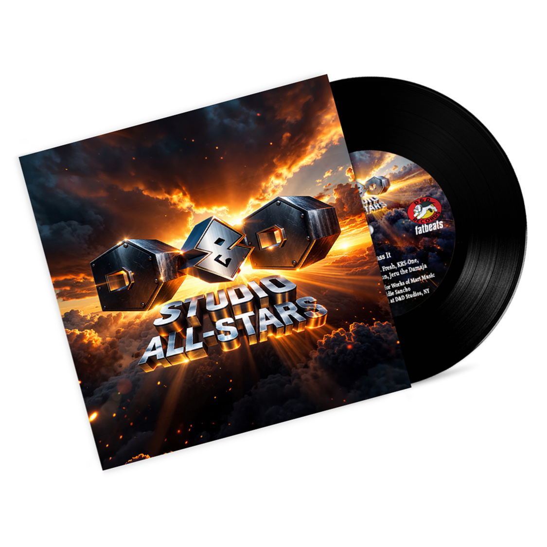 D&D All Stars - 1, 2 Pass It b/w 1, 2 Pass it (Remix) (7