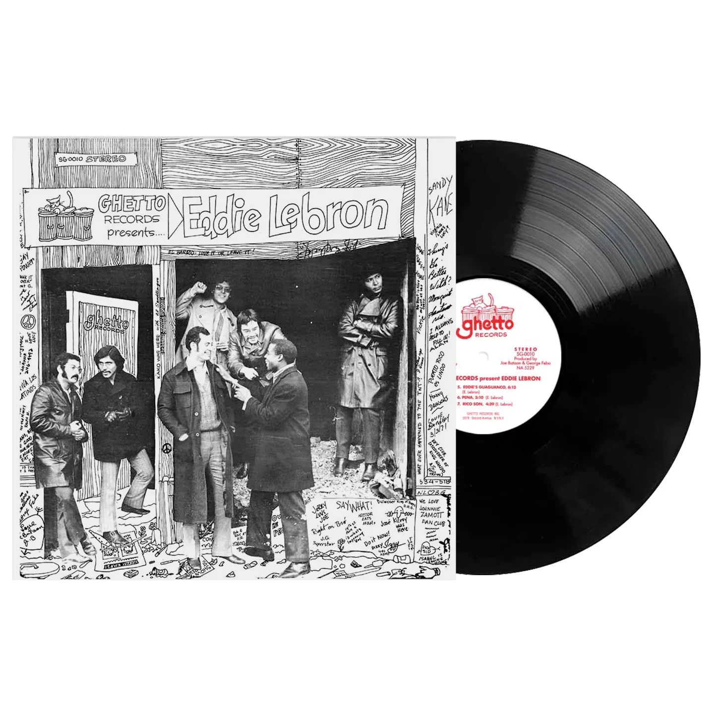 Eddie Lebron - Ghetto Records Presents (Vinyl LP)