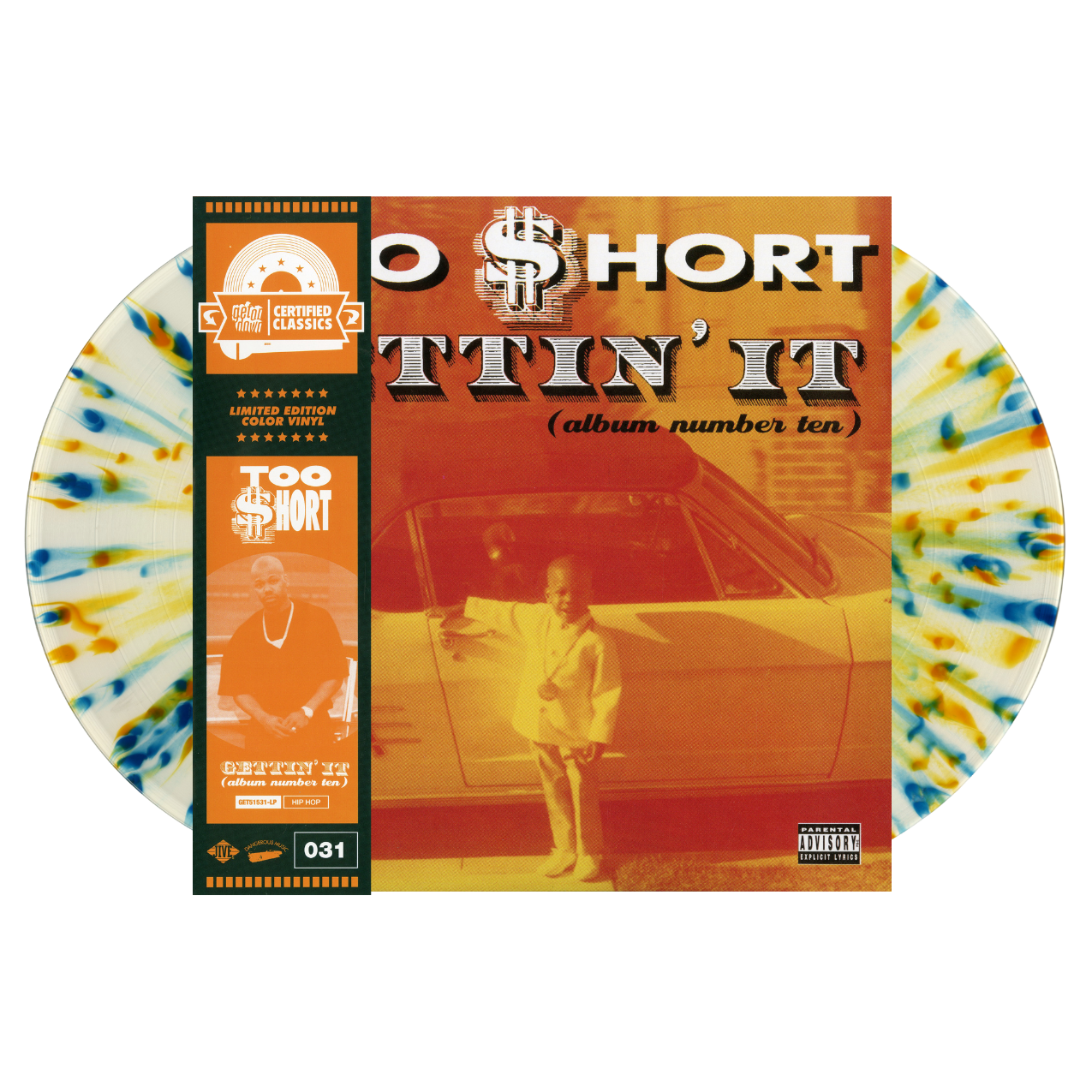 Too $hort - Gettin' It (Album Number 10) (Splatter Vinyl 2xLP w/OBI)