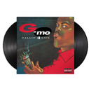 Vinyl record with a cover featuring a person holding a lit dollar and the text 'G-mo Ballin' 4 Life'.