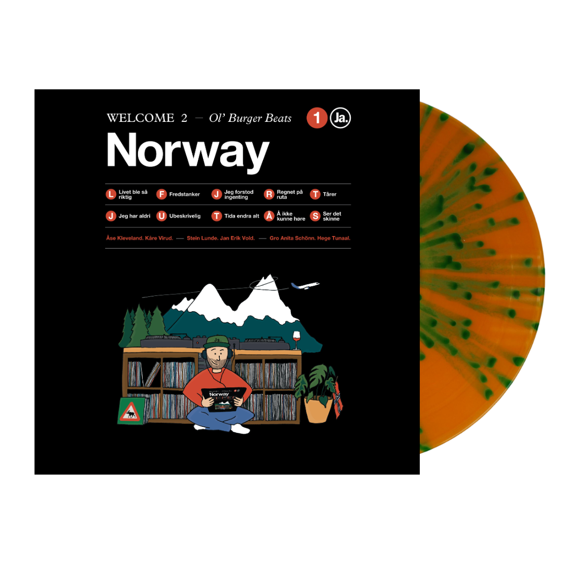Ol' Burger Beats - Welcome 2 Norway (Colored Vinyl LP)