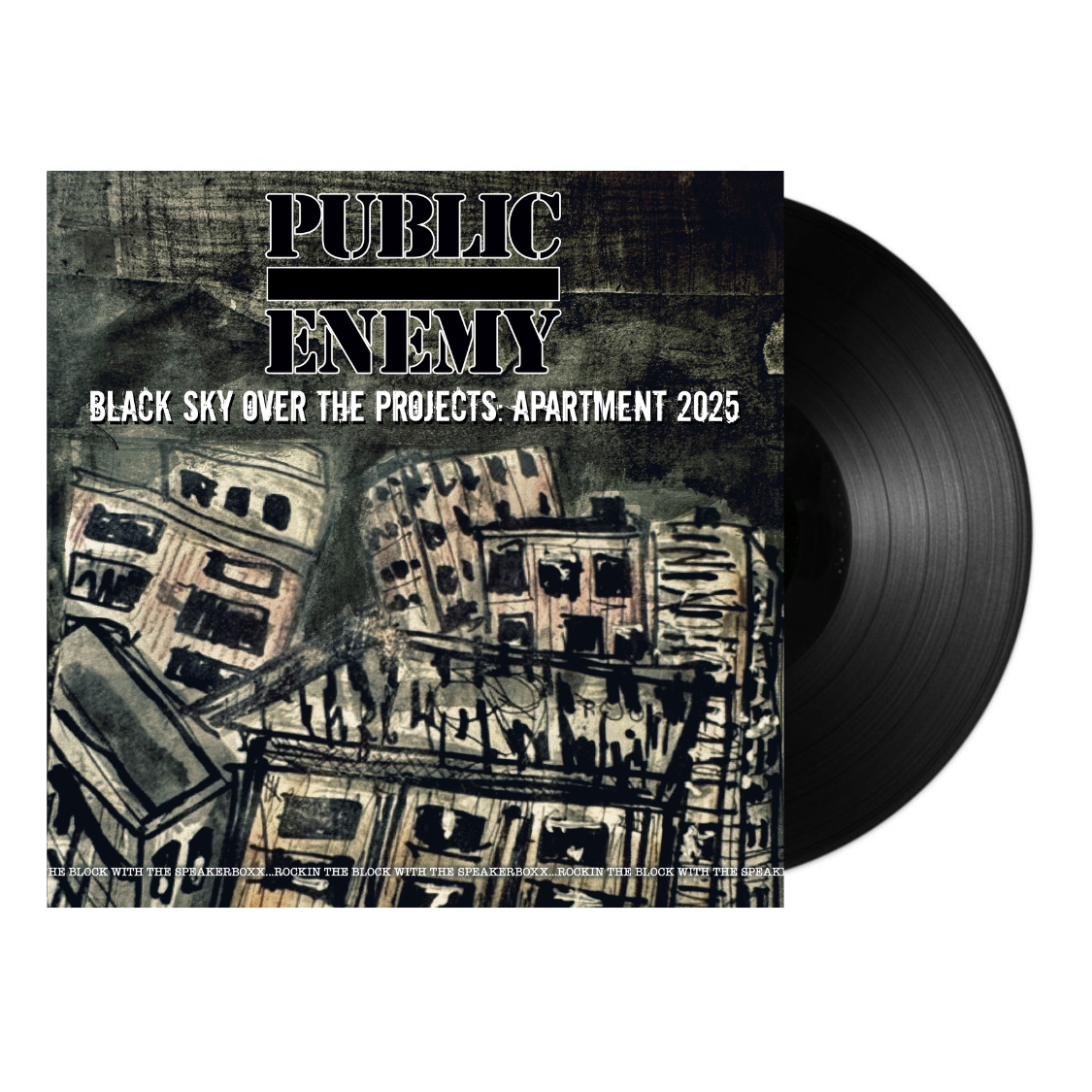 Public Enemy - Black Sky Over The Projects: Apartment 2025 (Vinyl LP) Public Enemy - Black Sky Over The Projects: Apartment 2025 (Vinyl LP)