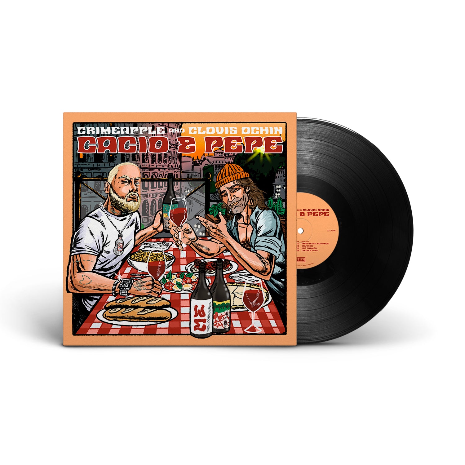 Crimeapple & Clovis Ochin - CACIO & PEPE (Vinyl LP)