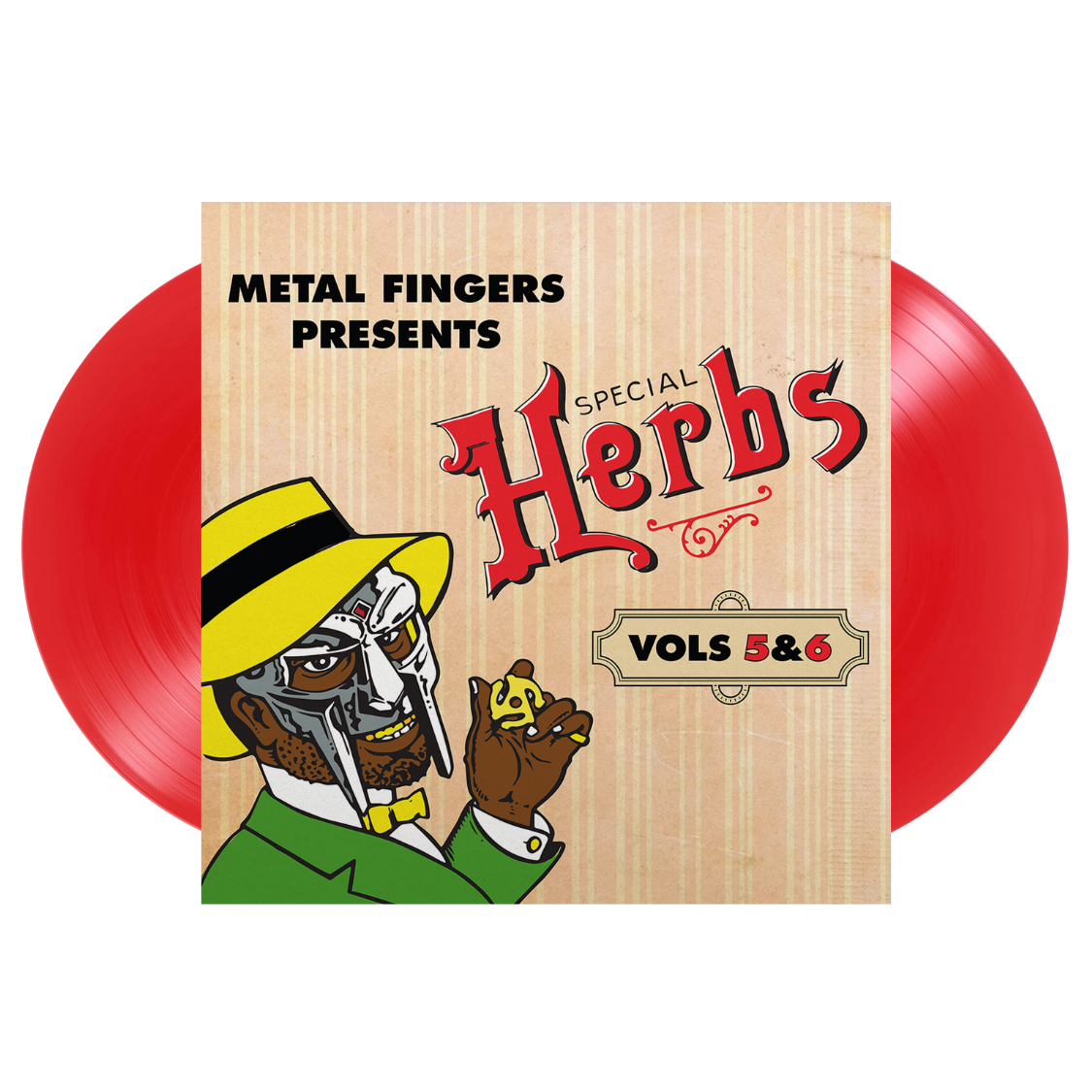 MF DOOM - Special Herbs Vol 5 & 6 (Red Vinyl 2xLP)