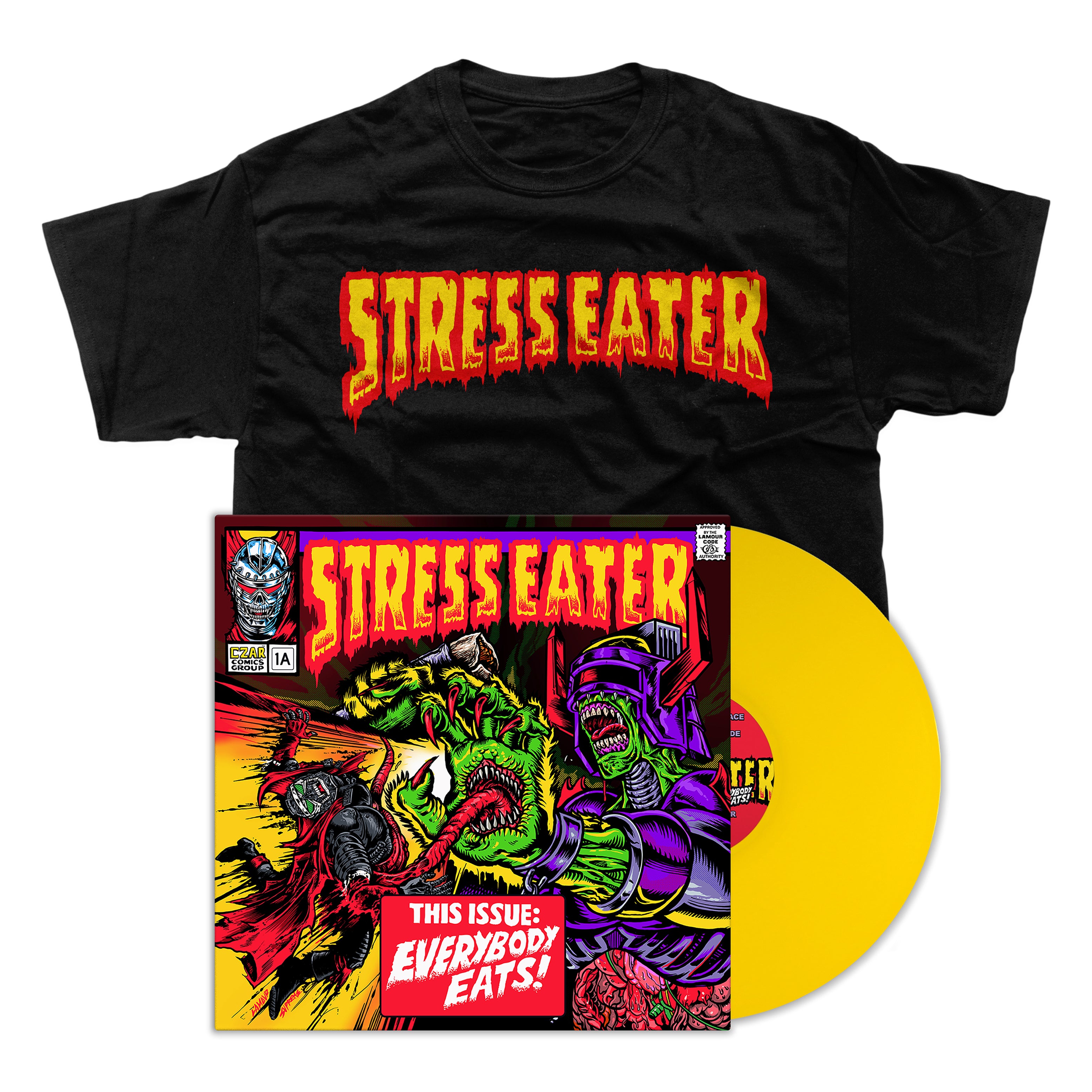 Stress Eater (Czarface & Kool Keith) - Everybody Eats (Colored