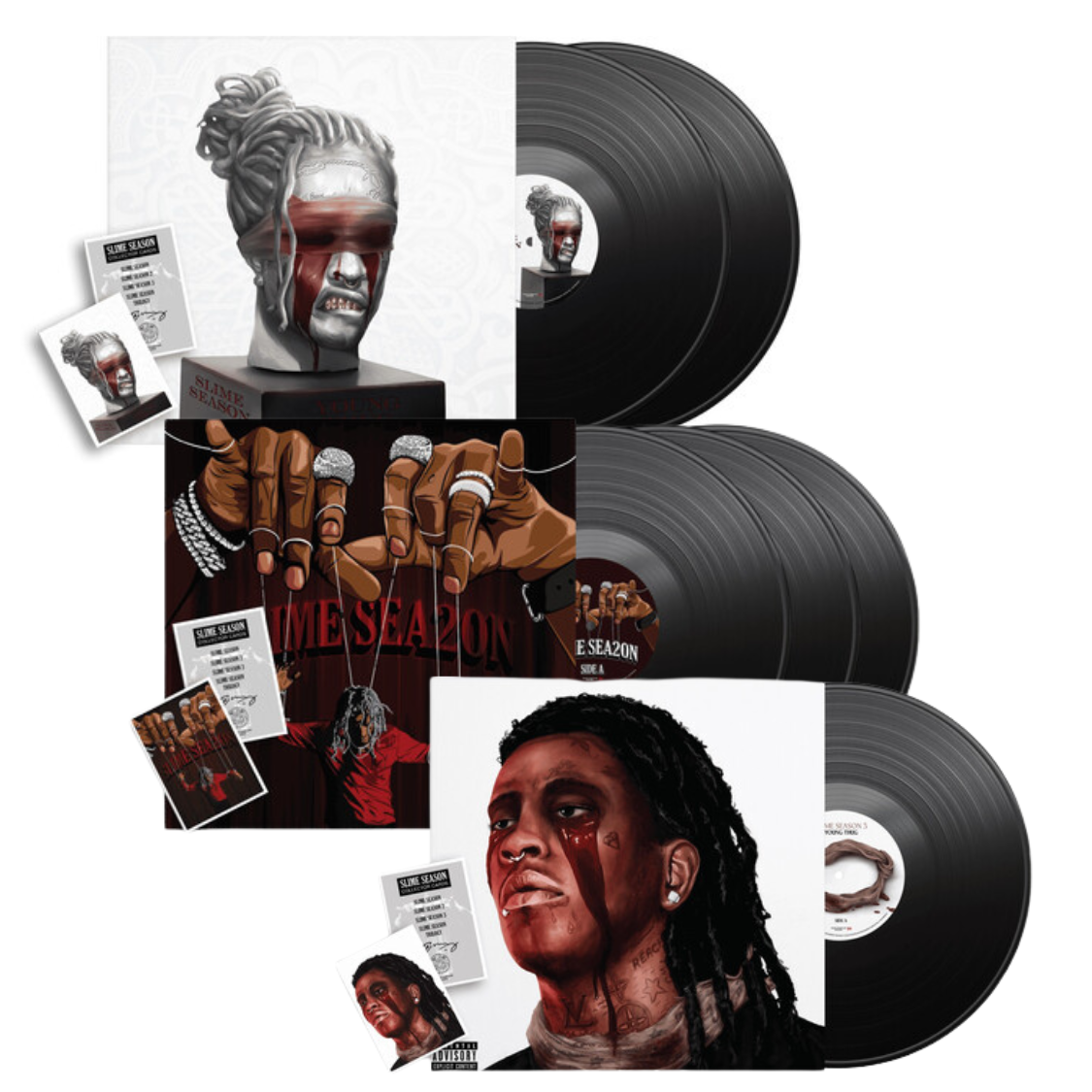 Young Thug - Slime Season (1-3) (6xLP Vinyl Bundle)