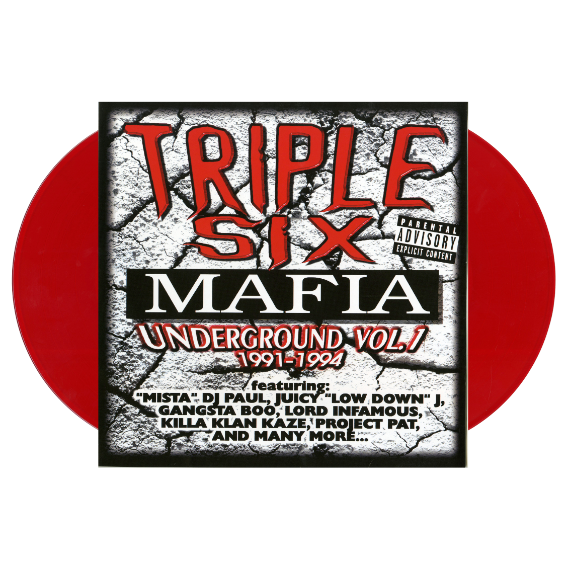 Triple Six Mafia - Underground Vol 1. (Red Vinyl 2xLP) Triple Six Mafia - Underground Vol 1. (Red Vinyl 2xLP)
