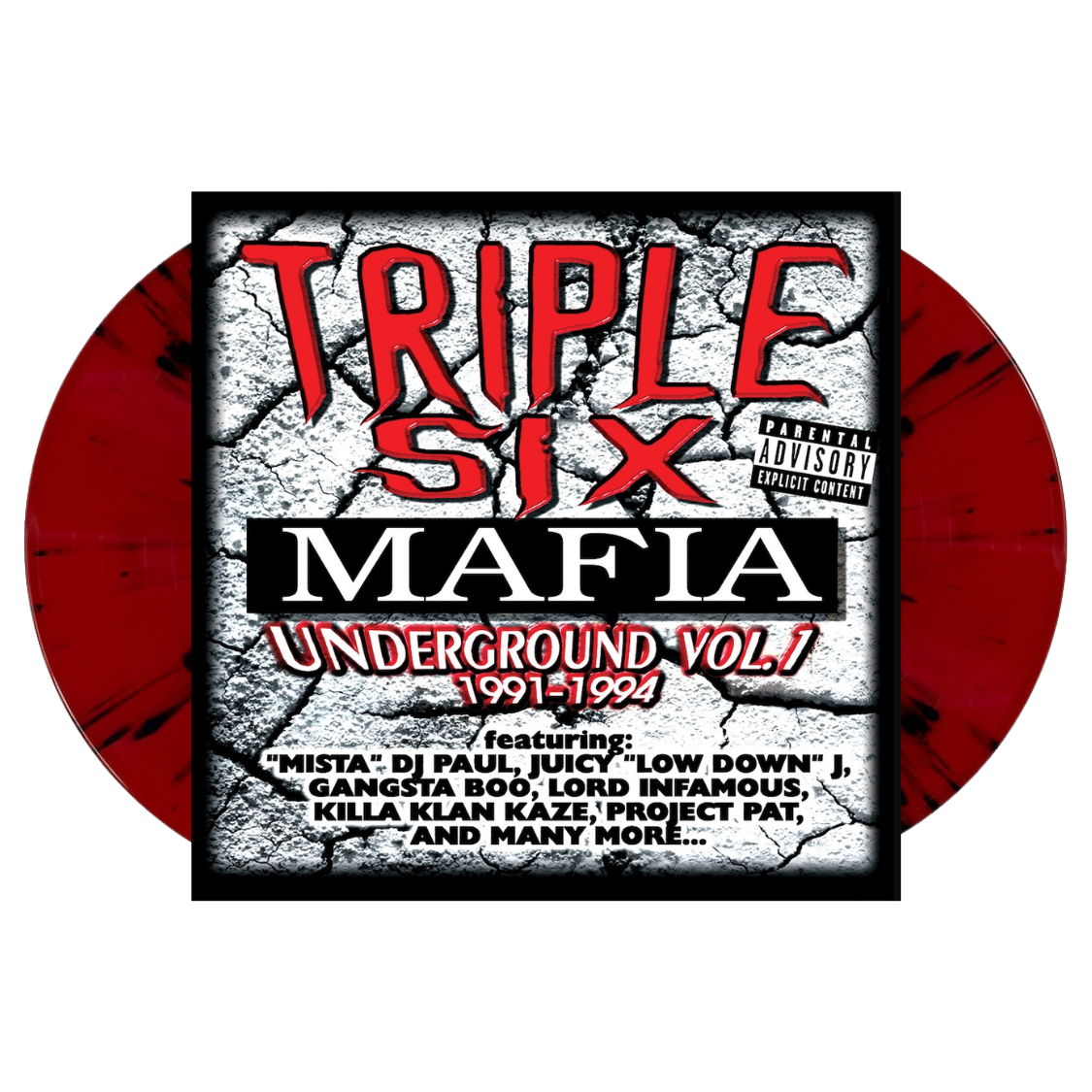 Triple Six Mafia - Underground Vol 1. (Splatter Vinyl 2xLP)