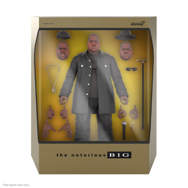 NOTORIOUS B.I.G. REACTION FIGURE - BIGGIE BROOKLYN JERSEY