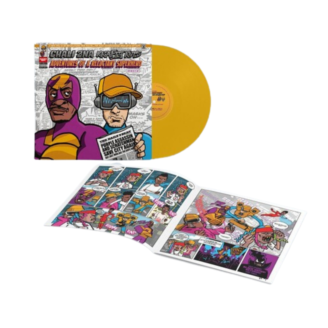 Chali 2na & Krafty Kuts- Adventures of a Reluctant Superhero