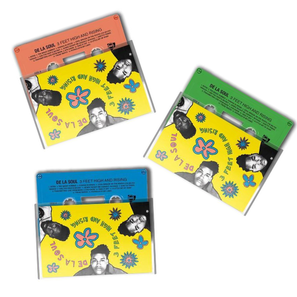 De La Soul - 3 Feet High And Rising (Colored 3XCassette Bundle) De La Soul - 3 Feet High And Rising (Colored 3XCassette Bundle)