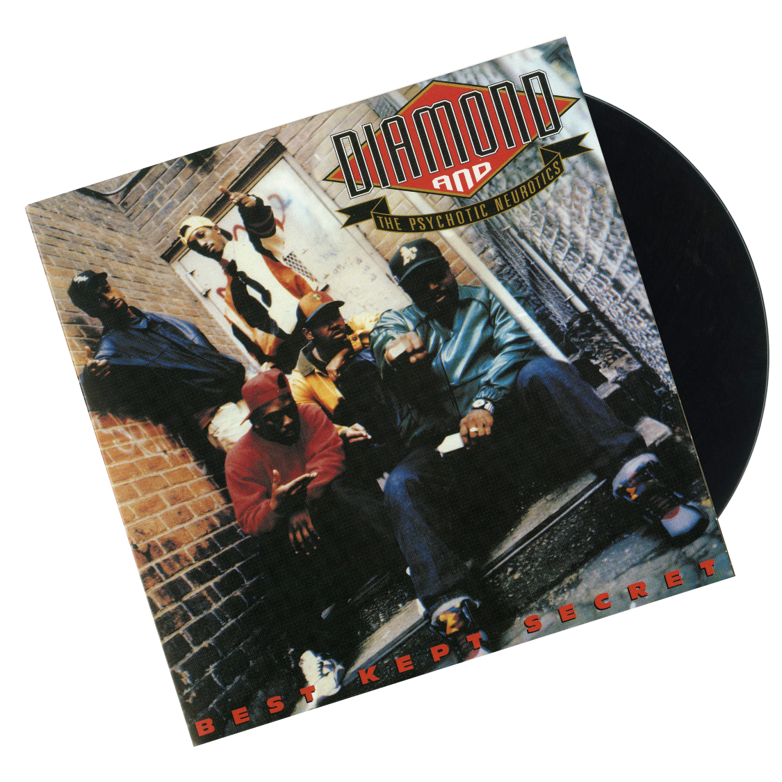 新品Diamond and the Psychotic Neurotics2LP Diamond D The Psychotic Neurotics 'Stunts, Blunts & Hip Hop