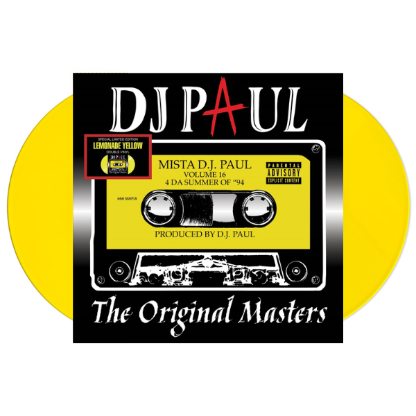 DJ Paul - Volume 16- The Original Masters (Colored 2xLP)