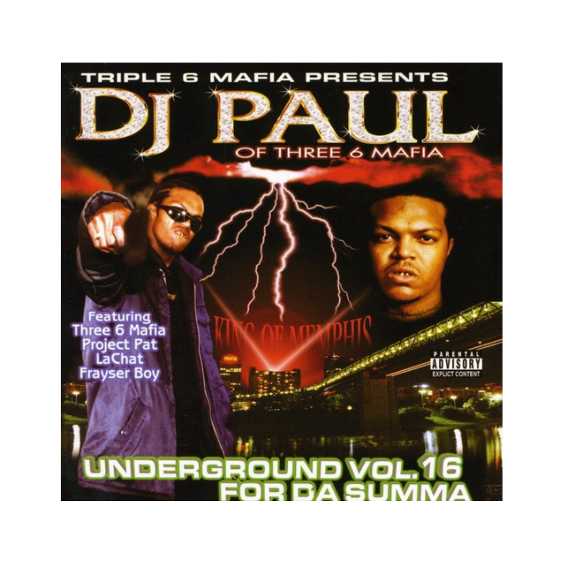DJ Paul - Underground 16: For Da Summa (CD)