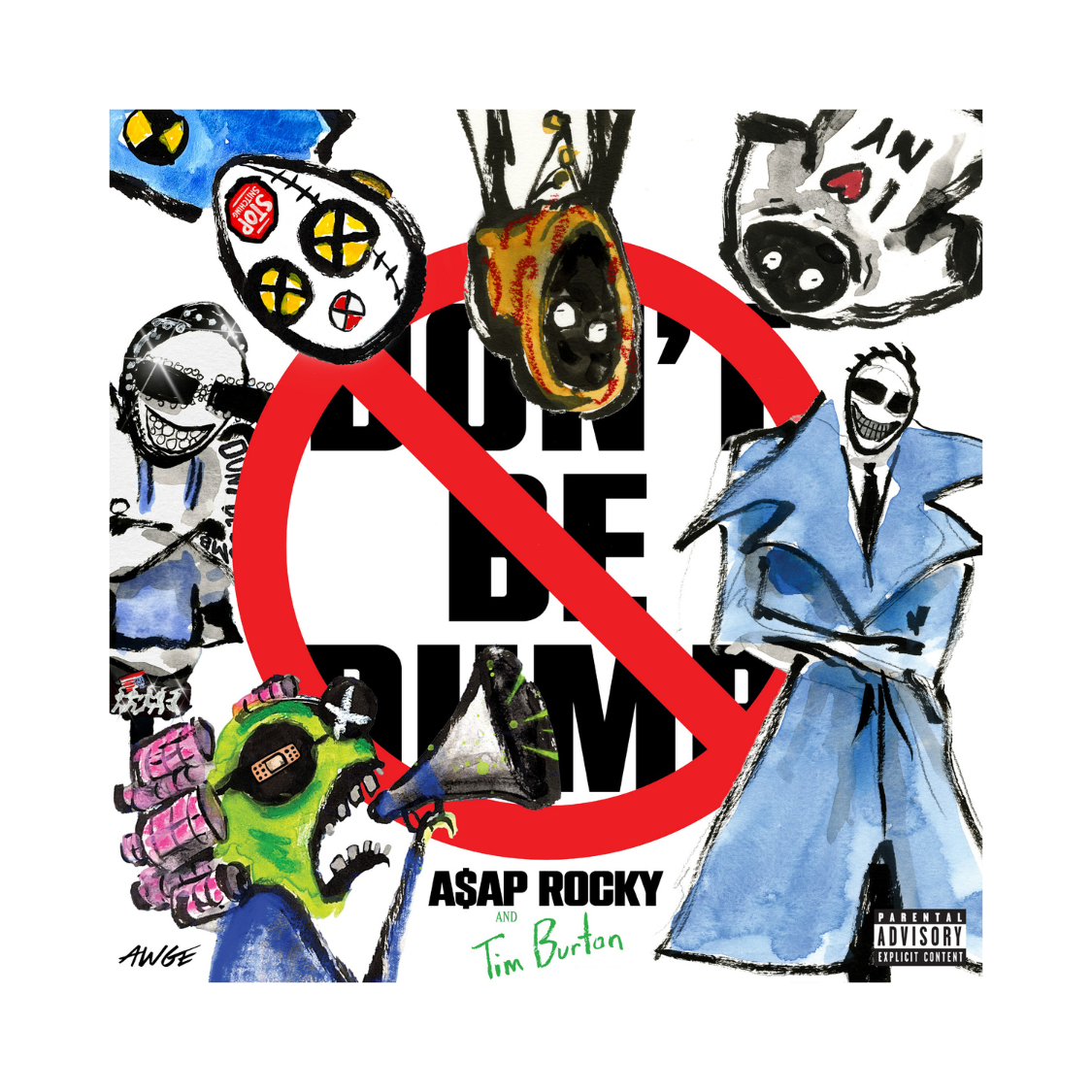 A$AP Rocky - Don't Be Dumb (CD)