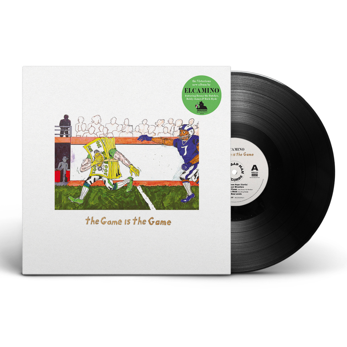 ElCamino & Real Bad Man - The Game is The Game (LP)