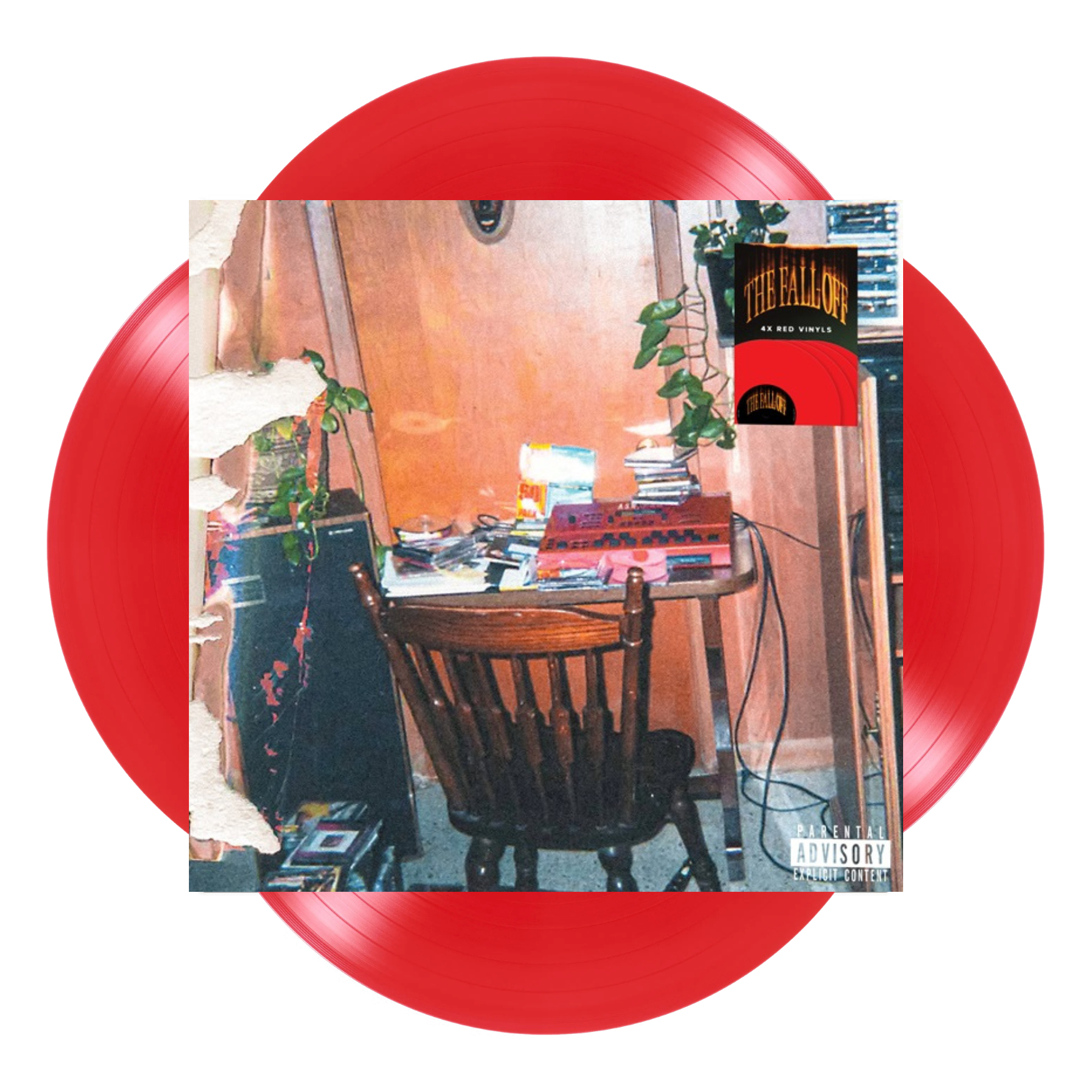 J. Cole - The Fall Off (Red Vinyl 4xLP)