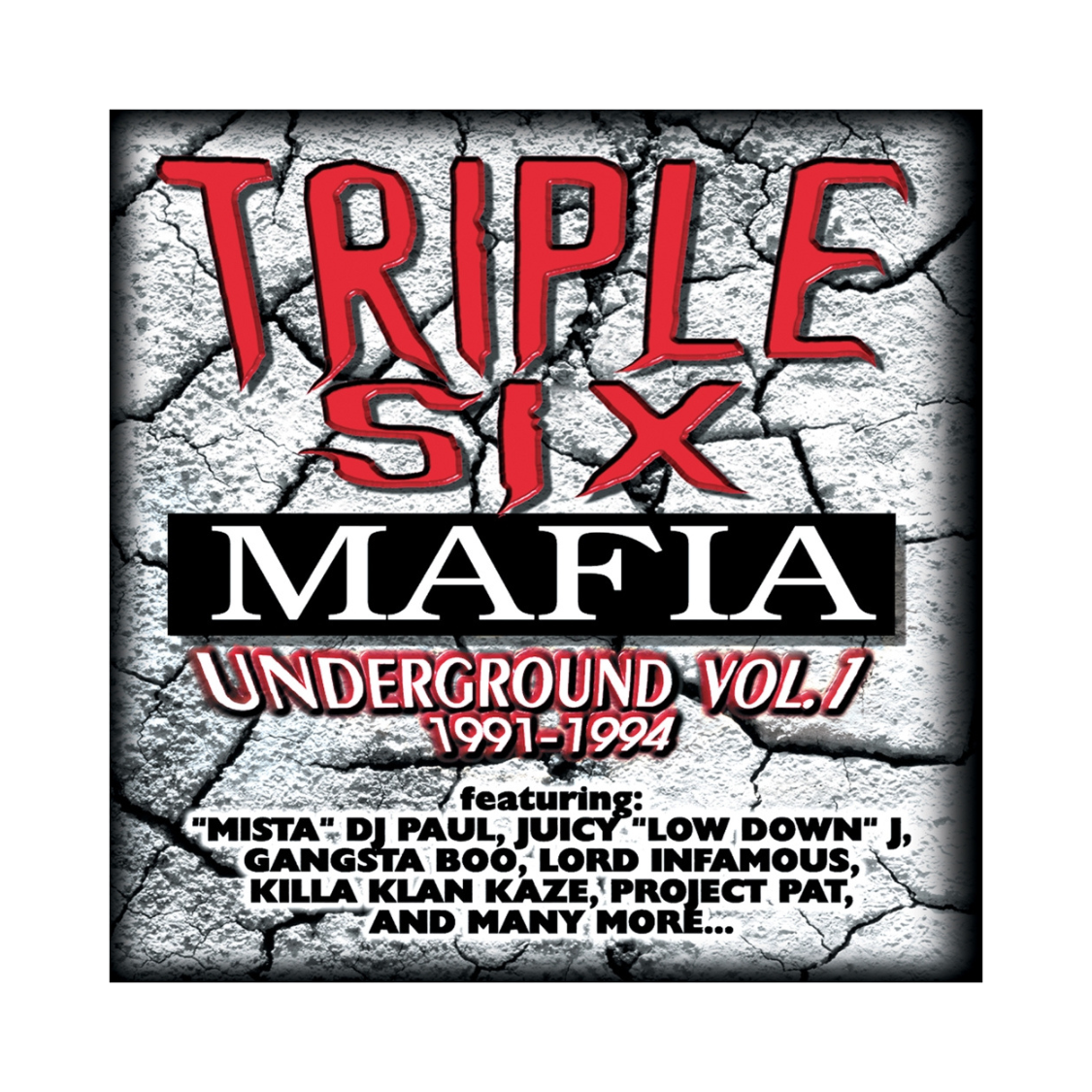 Three 6 Mafia - Underground Vol 1 (CD) Three 6 Mafia - Underground Vol 1 (CD)