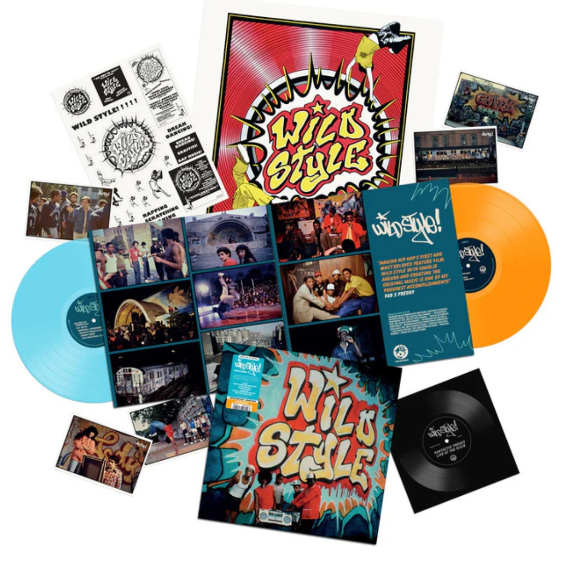 Wild Style Soundtrack: Deluxe Limited Edition (Colored Vinyl 2xLP) Wild Style Soundtrack: Deluxe Limited Edition (Colored Vinyl 2xLP)