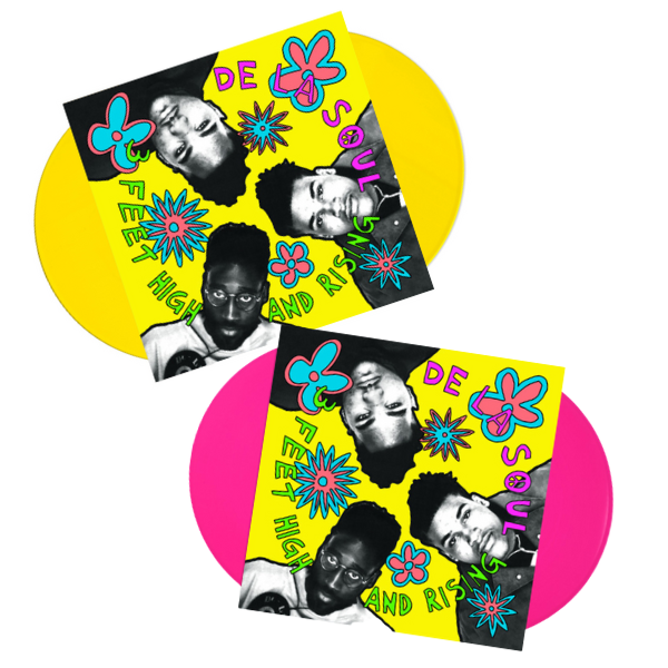 De La Soul - 3 Feet High And Rising ( Colored 4xLP Vinyl Bundle)