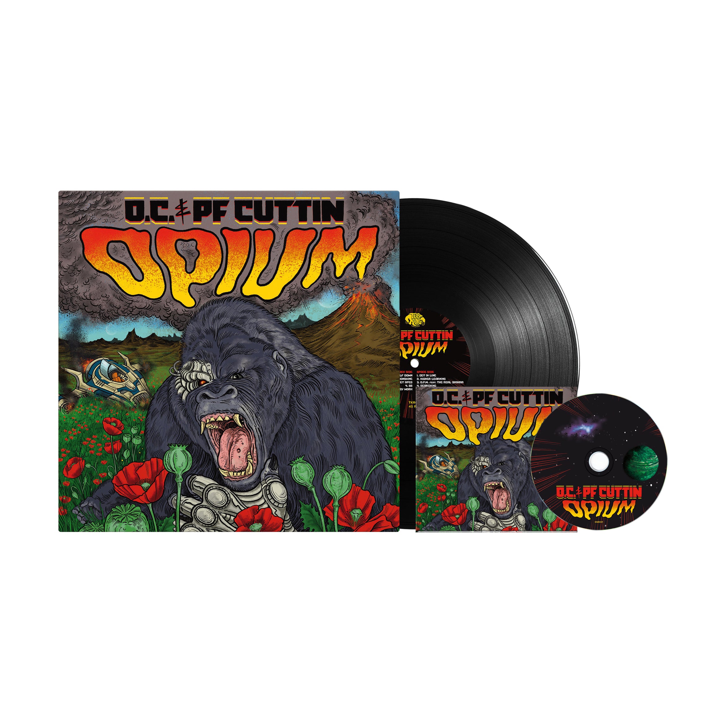 O.C. & PF Cuttin / OPIUM レコード　Tuff Kong Opium | O.C. Pf Cuttin | PF Cuttin