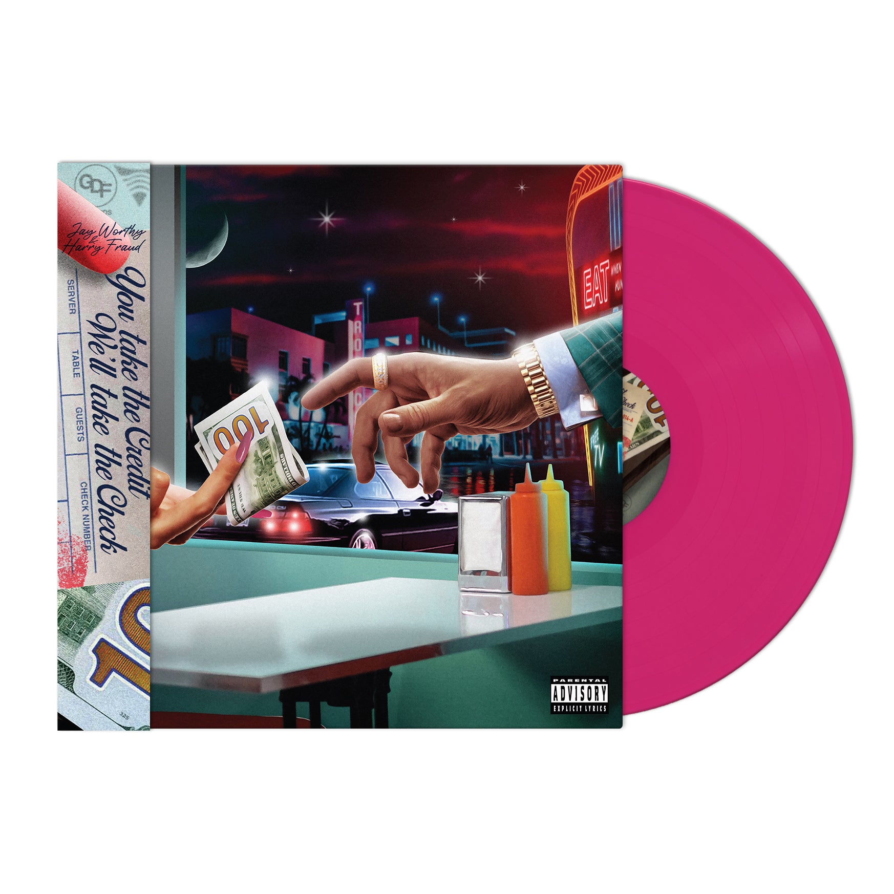 Jay Worthy & Harry Fraud - You Take The Credit, We'll. (Vinyl LP)