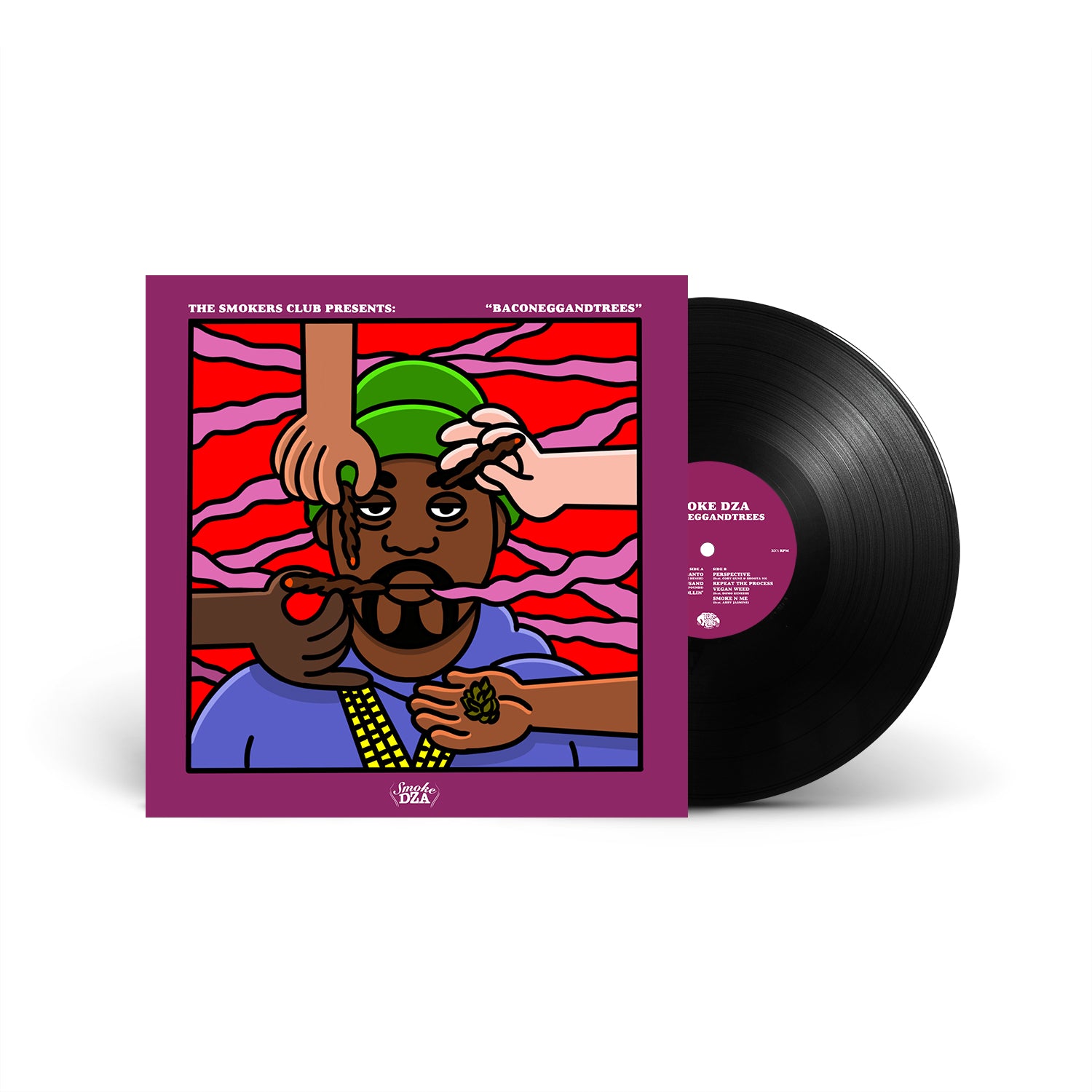Smoke DZA - Baconeggandtrees (Vinyl LP)
