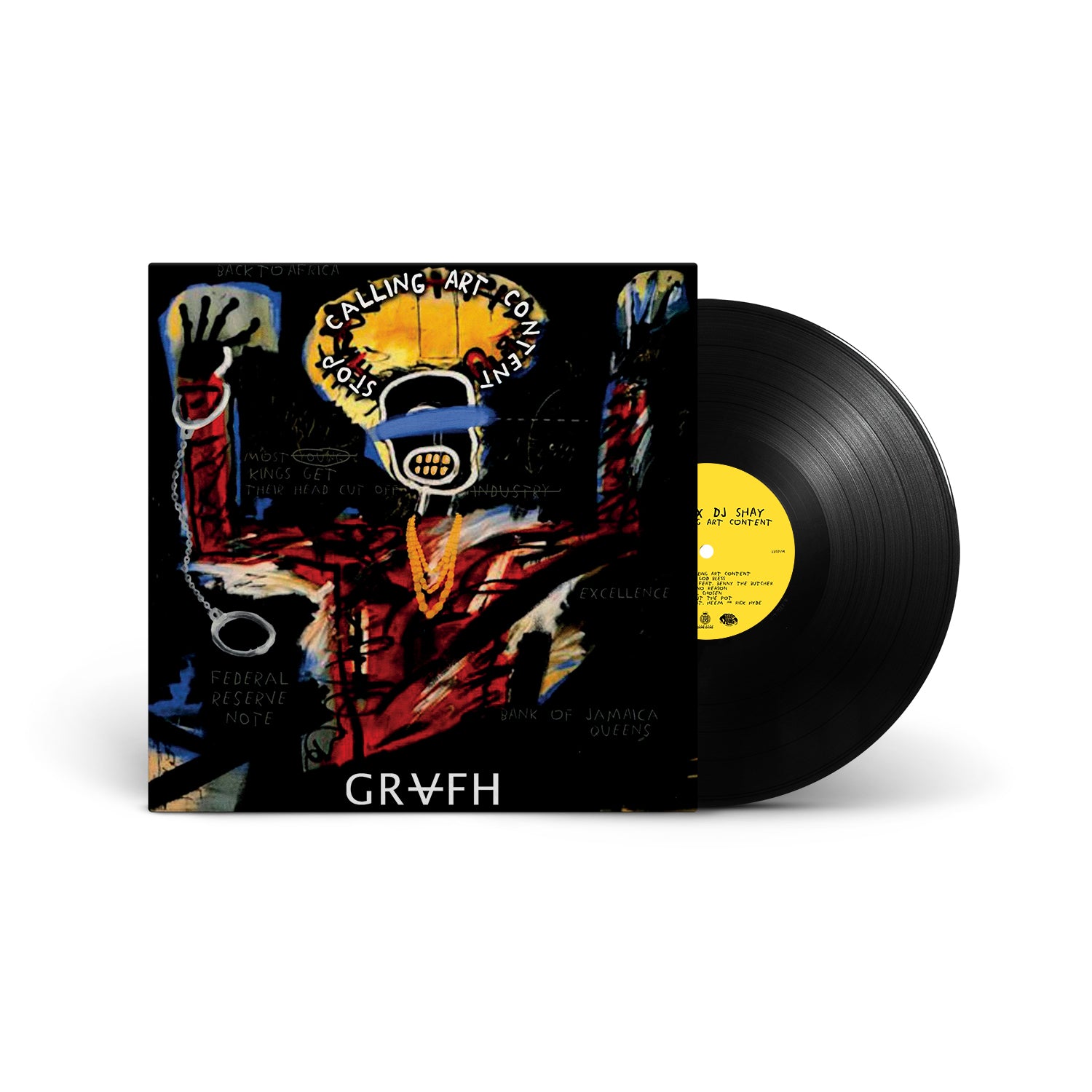 Grafh & DJ Shay - Stop Calling Art Content (Vinyl LP)