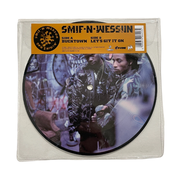 Smif-N-Wessun- Bucktown b/w Let's Git It On (Pic Disc 7