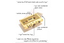 Gold Chrome Blank Cassettes (10 Pack)