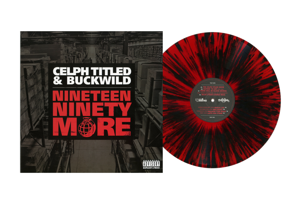 Celph Titled & Buckwild - Nineteen Ninety More (Splatter Colored Celph Titled & Buckwild - Nineteen Ninety More (Splatter Colored