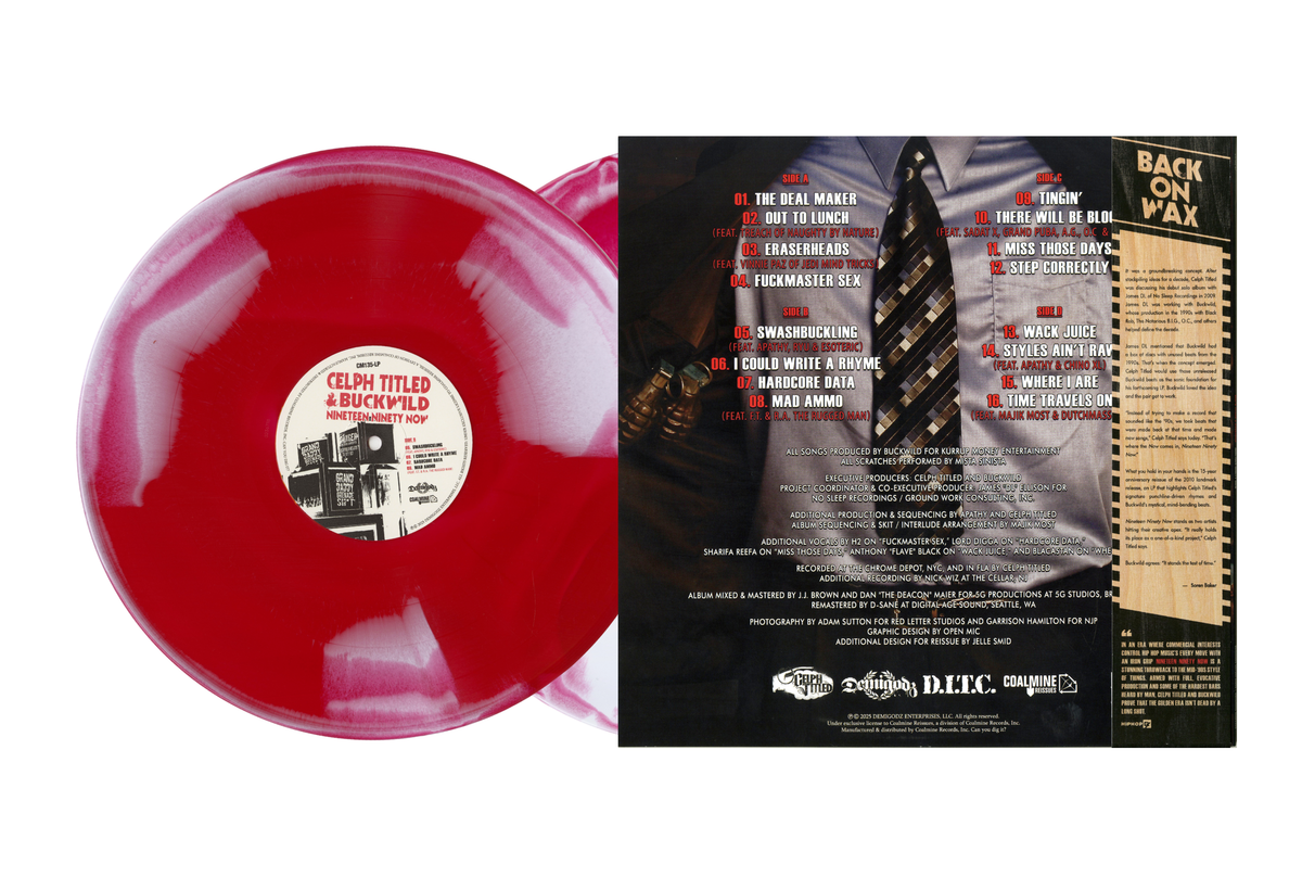Celph Titled & Buckwild - Nineteen Ninety Now (Swirl Colored 2xLP) Celph Titled & Buckwild - Nineteen Ninety Now (Swirl Colored 2xLP)