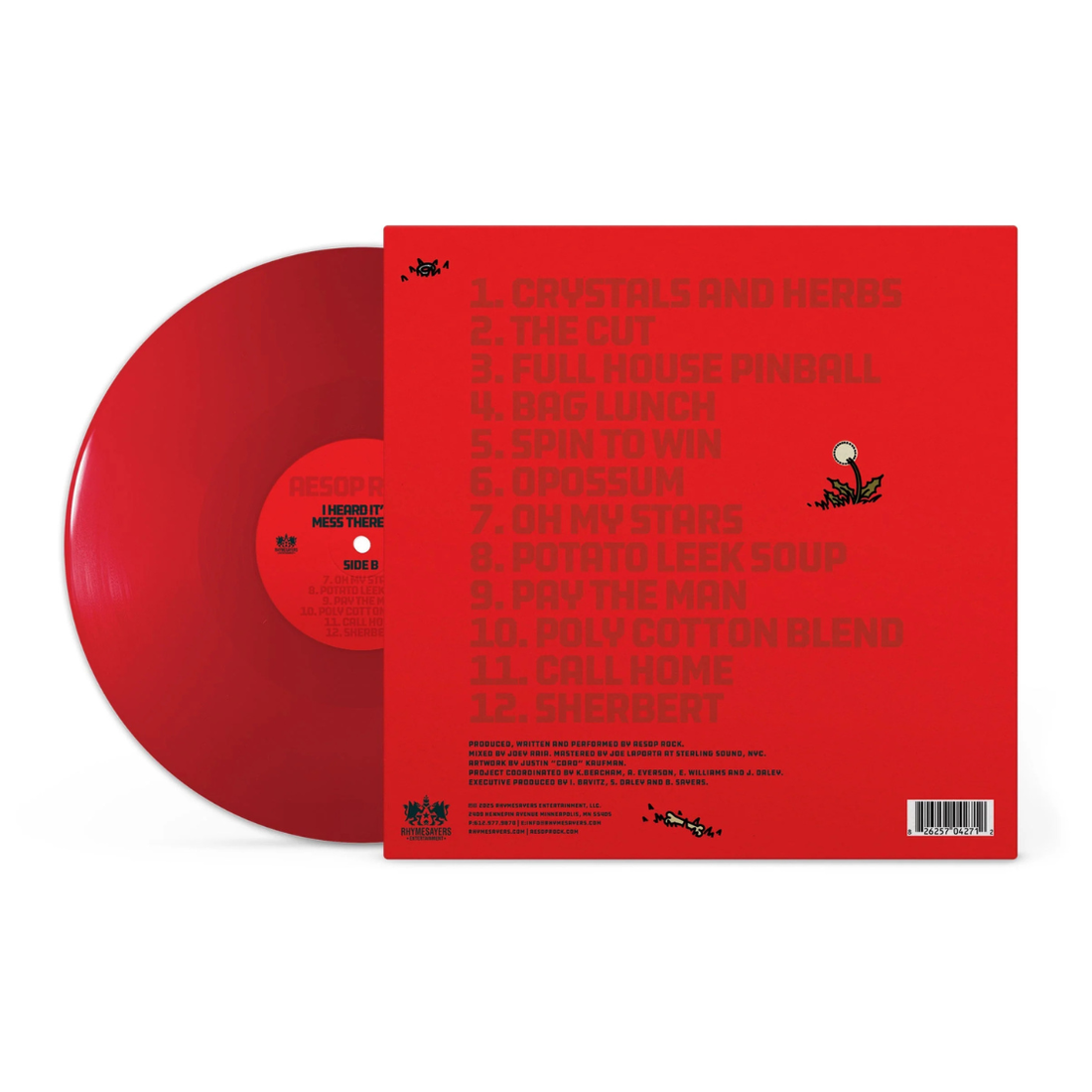 Aesop Rock - I Heard It's a Mess There Too (Colored Vinyl LP)