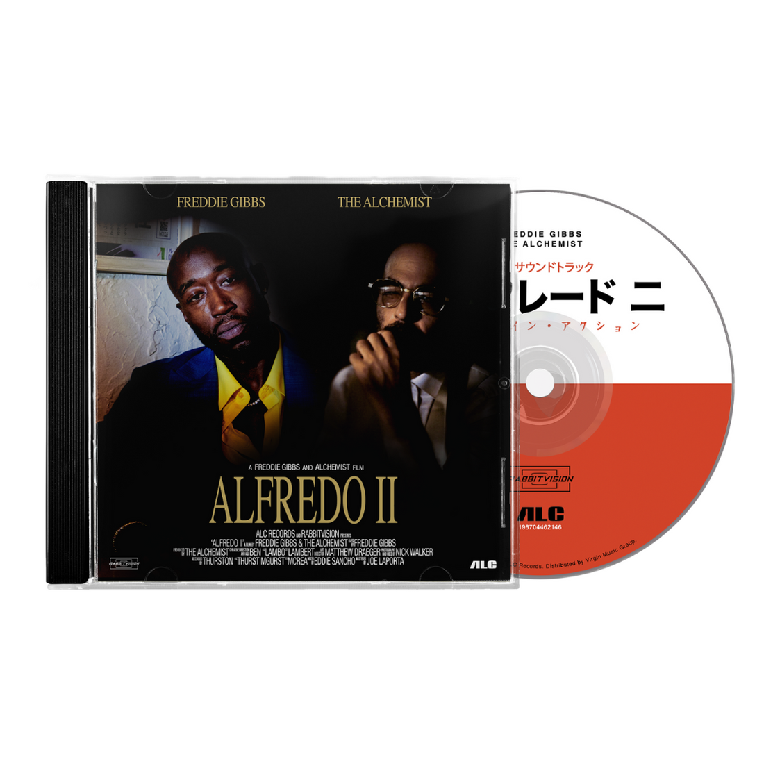 Freddie Gibbs & The Alchemist - Alfredo 2 Alt Laser Disc Cover (CD)