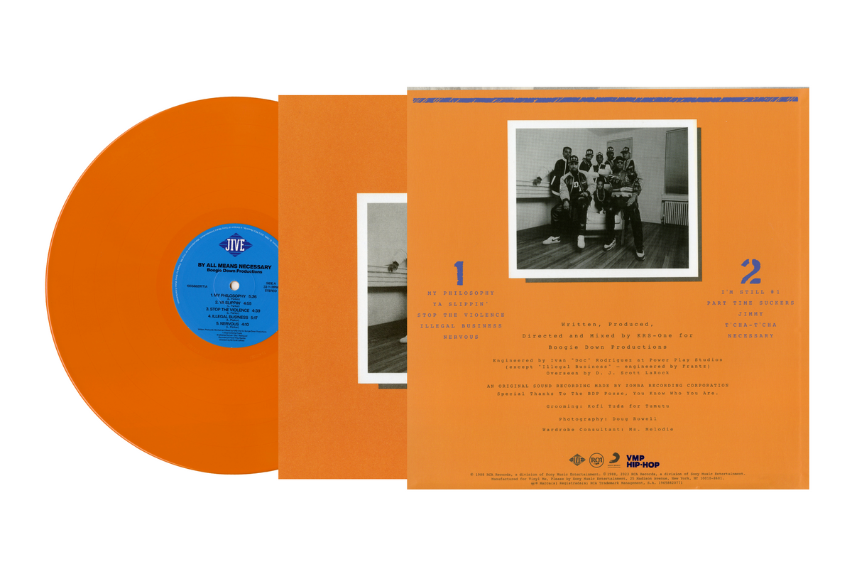 Boogie Down Productions - By All Means Necessary (Colored Vinyl LP) Boogie Down Productions - By All Means Necessary (Colored Vinyl LP)