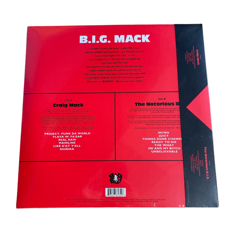 B.I.G. Mack Sampler (LP+Cassette)