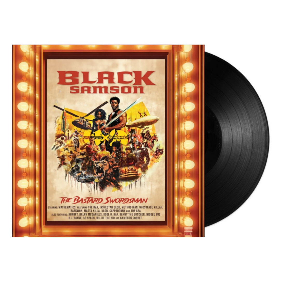 Wu-Tang x Mathematics - Black Samson: The Bastard Swordsman (LP)