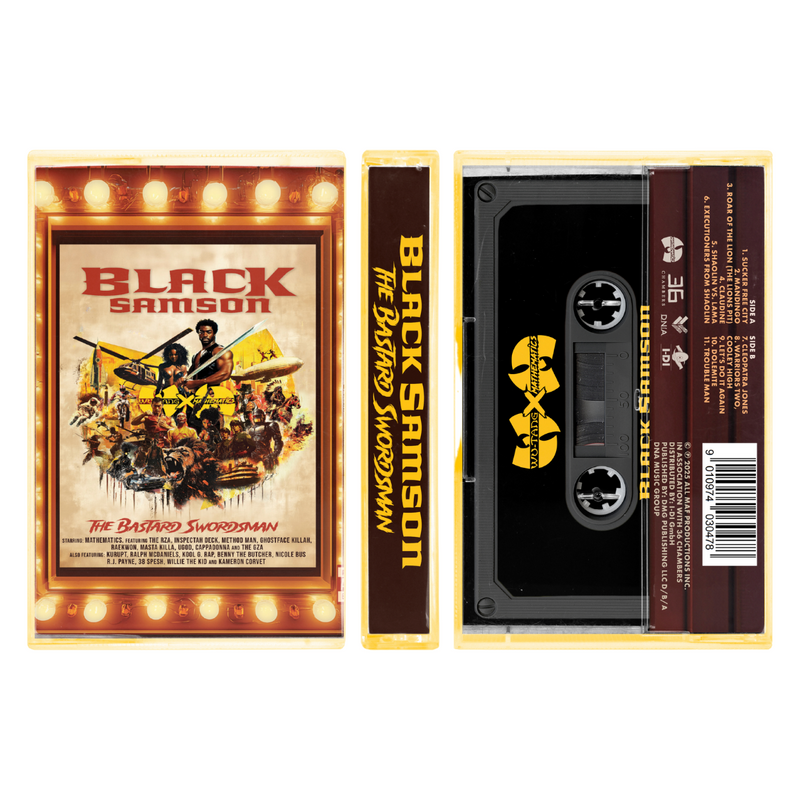 Wu-Tang x Mathematics - Black Samson: The Bastard Swordsman (Cassette) Wu-Tang x Mathematics - Black Samson: The Bastard Swordsman (Cassette)