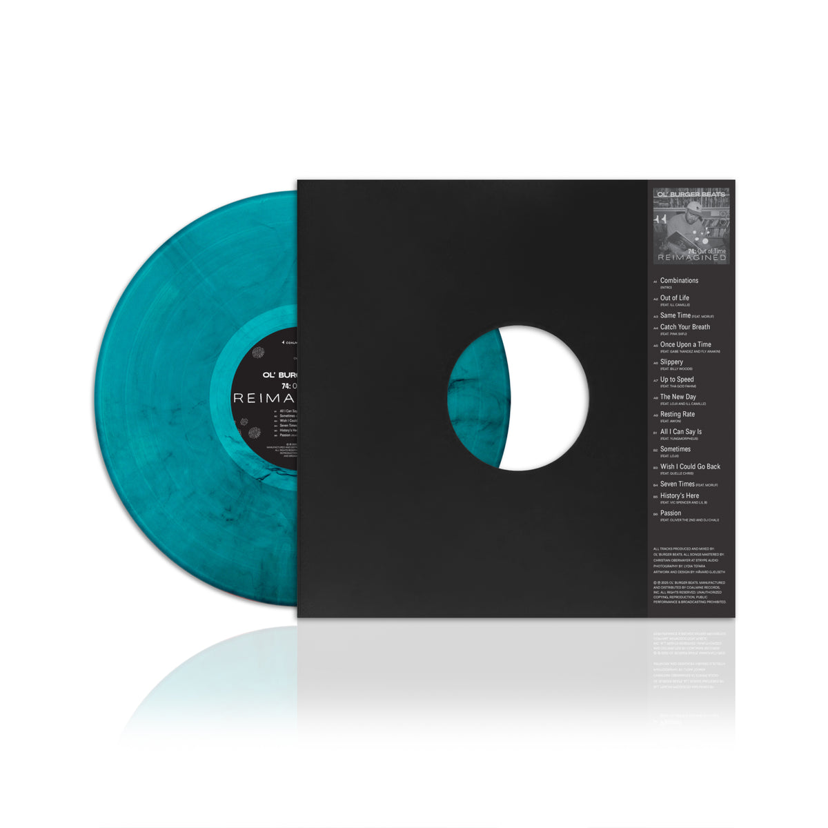 Ol' Burger Beats - 74: Out of Time (Reimagined) (Colored Vinyl LP)