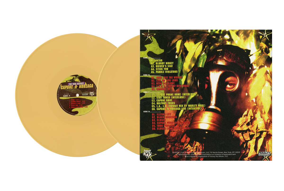 CAPONE-N-NOREAGA - THE WAR REPORT - 2LP - TOMMY BOY RECORDS