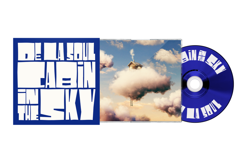 CD with cover featuring a cloud and blue text on a white backgroundfor A Cabin in the Sky