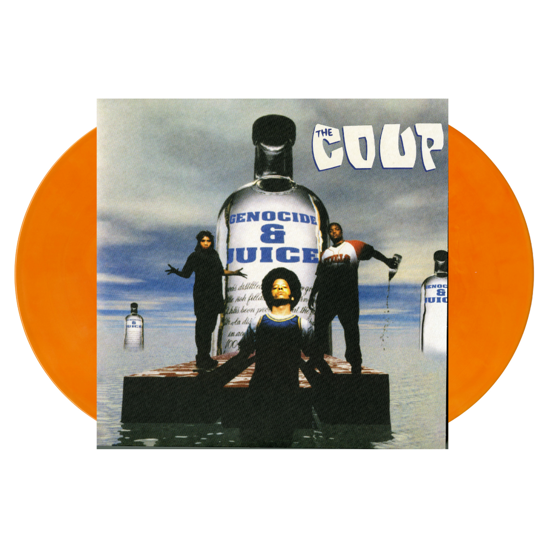 The Coup Genocide outlet & Juice 2-LP ~ Exclusive Colored Vinyl (Orange) ~ Brand New!