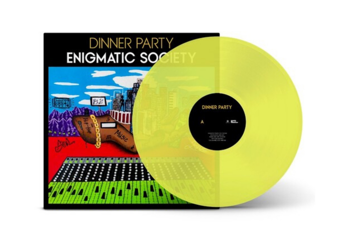 Dinner Party Enigmatic Society クリアビニール ☆LP DINNER PARTY (TERRACE MARTIN, ROBERT GLASPER, KAMASI