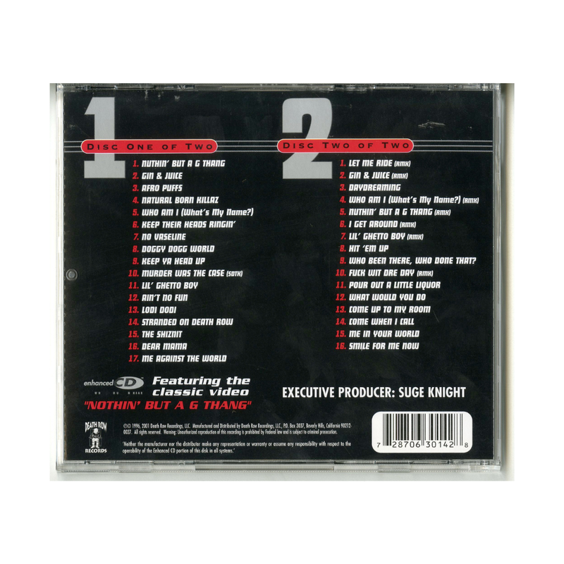 Various Artists - The Very Best of Death Row (Gold Vinyl 2xLP) Various Artists - The Very Best of Death Row (Gold Vinyl 2xLP)