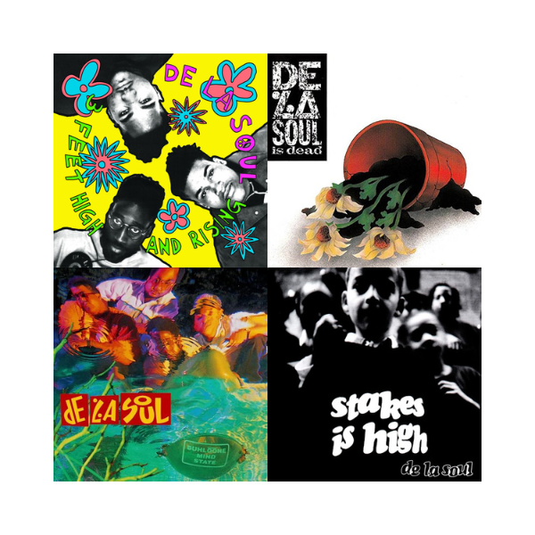 De La Soul Four Albums (89-96) (7xLP Vinyl Bundle) De La Soul Four Albums (89-96) (7xLP Vinyl Bundle)
